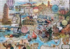 Tour de Montgolfière à travers l'Europe, Friedrich Fehr Oder, Schmidt, Puzzle